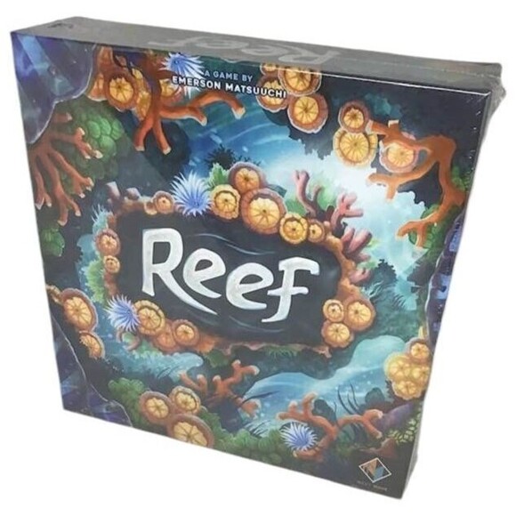 Reef Game Ocean Coral Grow Build Cards Board Emerson Matsuuchi NEW Sealed - Picture 1 of 6